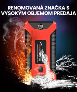 Alternative view of Jump Starter® - Autobatéria, Nabíjačka 12V napájanie, Štartér motora, LED osvetlenie, Vzduchová pumpa
