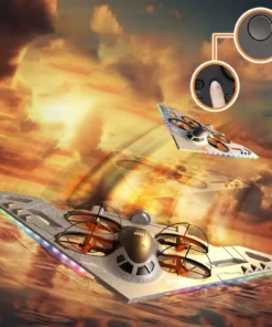 Alternative view of Diaľkovo ovládané lietadlo H20, bombardér, gyroskop