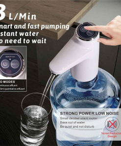 Alternative view of AquaLuxe Flow™ Elektrické čerpadlo na vodnú fľašu (2 kusy za cenu jedného)