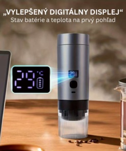 Alternative view of Prenosný espresso kávovar, režim ohrevu vody alebo studenej kávy