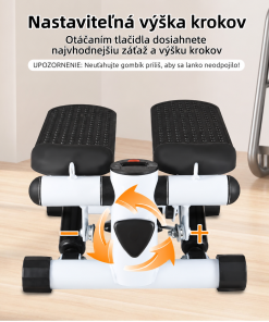 Alternative view of BODYFLEX JUNG™ Mini stepper na cvičenie s odporovým pásom