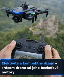 Alternative view of Skladací inteligentný dron AeroVista Elite™ XF605: 8K fotografie, GPS stabilita