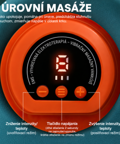 Alternative view of Masážny a elektroterapeutický vankúš na krk Cervéa Luxe™